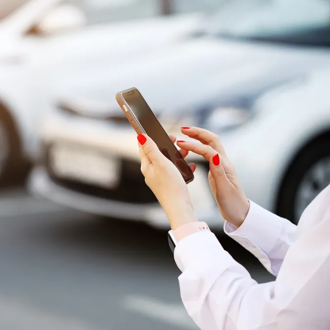 Mietwagen-Übernahme via Smartphone